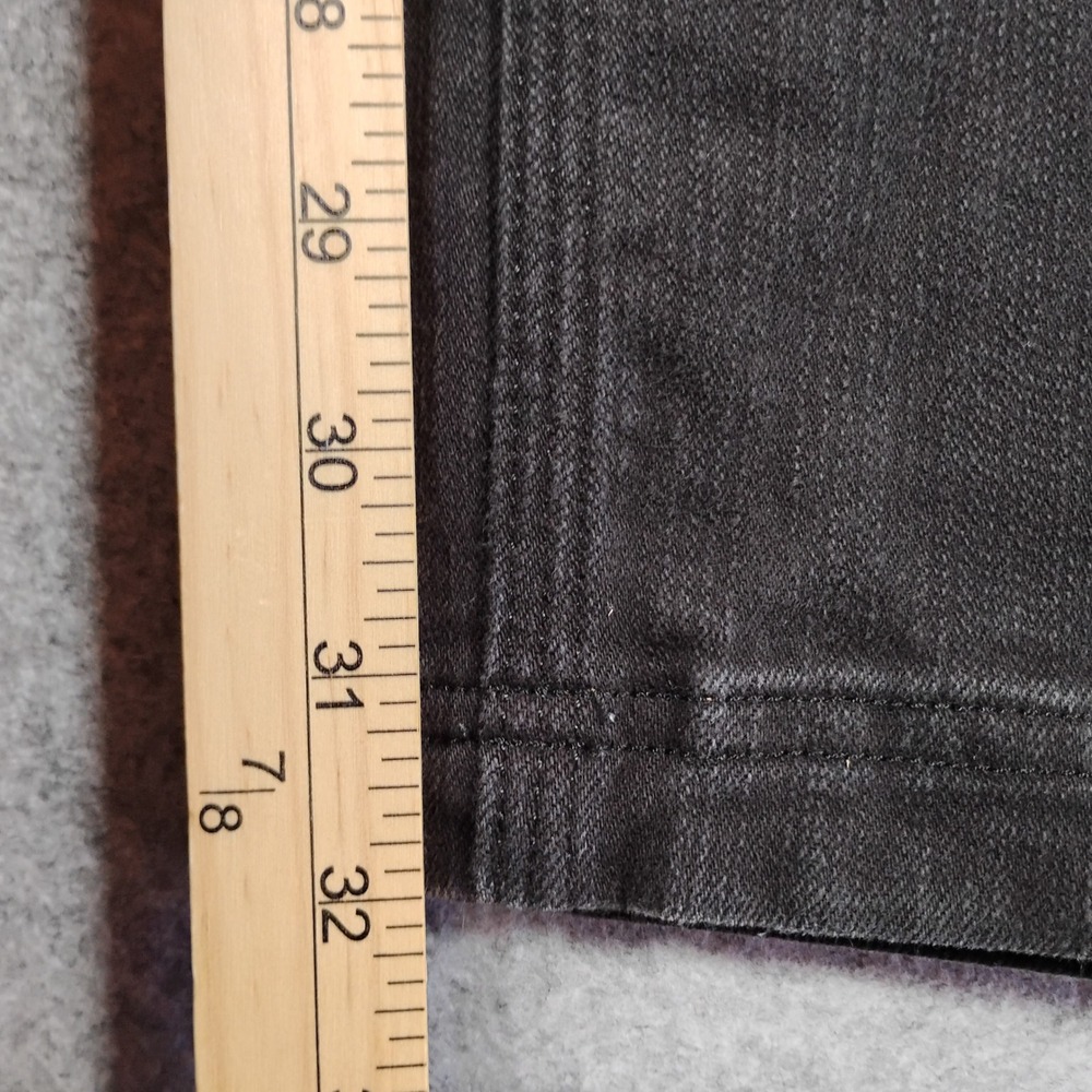 Duluth Trading Co Ballroom Doubleflex Standard Fit Mens Black Denim Jeans 34x32 - Picture 7 of 12